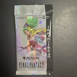 MTG Final Fantasy Collector Booster New Sealed Pack Japanese Magic the Gathering - Image 1
