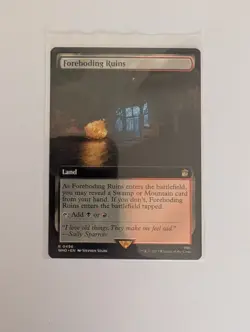 MtG Foreboding Ruins R Doctor Who Magic The Gathering NM/M - Image 2