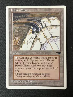MTG Chronicles Urza's Mine (Pulley) Land LP - Image 1