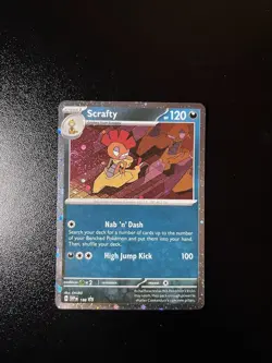 Pokemon Trading Card Game Scrafty SVP188 Scarlet and Violet Promo NM/M - Image 1
