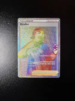 Pokemon Trading Card Game Kindler 179/172 Brilliant Stars Rainbow Secret Rare NM - Image 1
