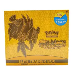 Pokemon TCG Sun & Moon Guardians Rising ETB Elite Trainer Box Sealed As Pictured - Image 1