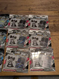 12 Pokemon White Flare/Black Bolt Tech Sticker Collection - Image 3