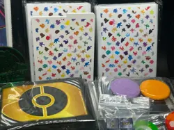 20 Pc Lot Pokemon TCG 151 Empty ETB w/ Dice Tin Sleeves Coins Cards + More! - Image 5
