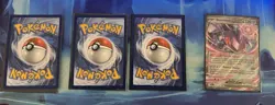 Pokemon Black Bolt Zekrom ART, Throh IR RARE, Thundurus 209 Promo Card Lot - 3 N - Image 2