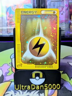 Lightning Energy Pokemon Japanese 2002 Holo E-Series McDonald's Promo Pack Fresh - Image 1