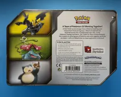 2019 Pokemon Venusaur & Celebi GX Tag Team Up Tin New Factory Sealed TCG - Image 4