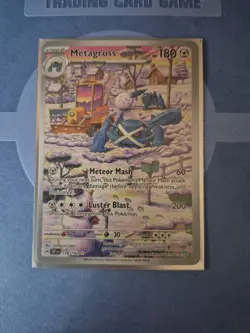 Pokemon TCG Metagross 178/162 Temporal Forces Holo Card Illustration Rare - Image 2