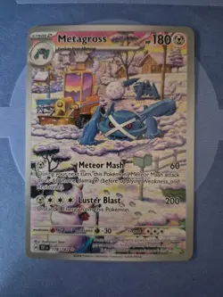 Pokemon TCG Metagross 178/162 Temporal Forces Holo Card Illustration Rare - Image 3