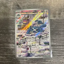 Pokemon TCG Metagross 178/162 Temporal Forces Holo Card Illustration Rare - Image 1