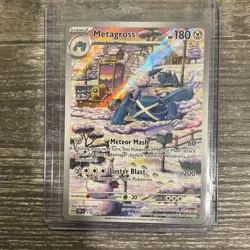 Pokemon TCG Metagross 178/162 Temporal Forces Holo Card Illustration Rare - Image 3
