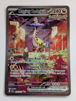 Raging Bolt ex 208/162 Temporal Forces Special Illustration Rare Pokemon TCG NM - Image 1