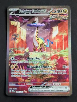 Raging Bolt ex 208/162 Temporal Forces Special Illustration Rare Pokemon TCG NM - Image 4