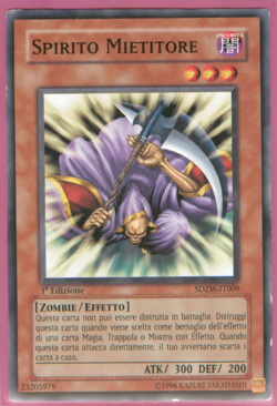 SPIRITO MIETITORE (Spirit Reaper) • Comune • SDZW IT009 • 1Ed • Yugioh ANDYCARDS - Image 1