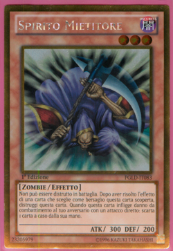 SPIRITO MIETITORE (Reaper) • Oro • PGLD IT083 • very good • Yugioh! ANDYCARDS - Image 1
