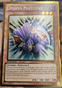 SPIRITO MIETITORE (Reaper) • Oro • PGLD IT083 • very good • Yugioh! ANDYCARDS - Image 4