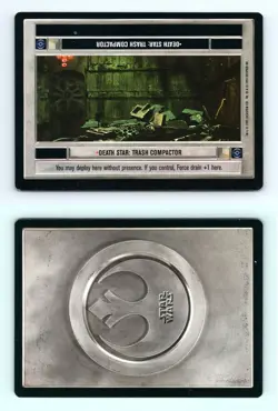 Death Star : Trash .. Star Wars Premiere Limited 1995 LS Uncommon CCG Card - Image 1