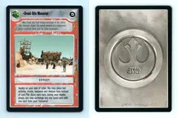 Crash Site Memorial Star Wars Premiere Limited 1995 LS Uncommon CCG Card - Image 1