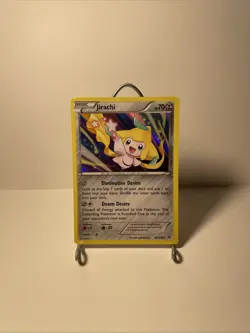 Jirachi 42/108 XY Roaring Skies Pokemon Card Holo Rare Near Mint - Image 1