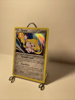 Jirachi 42/108 XY Roaring Skies Pokemon Card Holo Rare Near Mint - Image 2