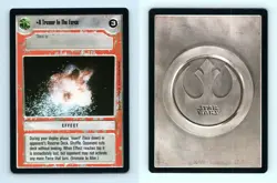 A Tremor In The Force Star Wars Premiere Limited 1995 LS Uncommon CCG Card - Image 1