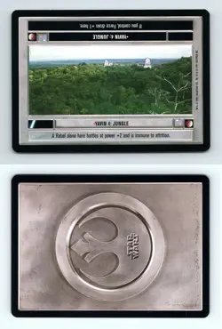 Yavin 4 : Jungle Star Wars Premiere Limited 1995 LS Common CCG Card - Image 1