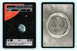 Yavin 4 Star Wars Premiere Limited 1995 LS Common CCG Card - Image 1