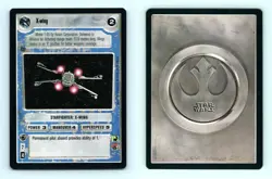 X-Wing Star Wars Premiere Limited 1995 LS Common CCG Card - Image 1