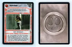 Surprise Assault Star Wars Premiere Limited 1995 LS Common CCG Card - Image 1