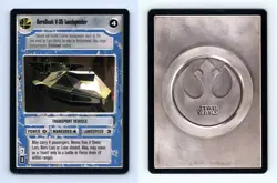 Sorosuub V-35 Landspeeder Star Wars Premiere Limited 1995 LS Common CCG Card - Image 1