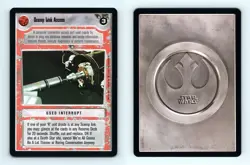 Scomp Link Access Star Wars Premiere Limited 1995 LS Common CCG Card - Image 1