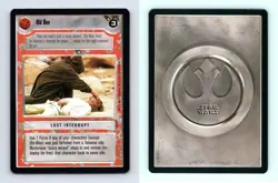 Old Ben Star Wars Premiere Limited 1995 LS Common CCG Card - Image 1