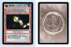 Han's Dice Star Wars Premiere Limited 1995 LS Common CCG Card - Image 1