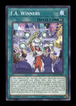 F.A. Winners MP19-EN062 1996 Yu-Gi-Oh! TCG Trading Card - Image 1