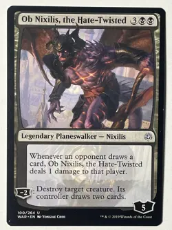 Ob Nixilis, the Hate-Twisted - War of the Spark - NM MTG - Image 1