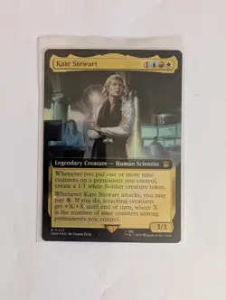 MtG Kate Stewart R Doctor Who Magic The Gathering NM/M - Image 4