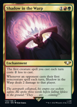 Shadow in the Warp [Warhammer 40,000 Commander 40K] M/NM MTG Magic - Image 1