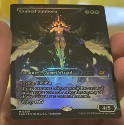 Exalted Sunborn (Foil Showcase): Edge of Eternities Mythic NM MTG - Image 2