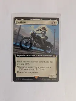 MtG Jo Grant R Doctor Who Magic The Gathering NM/M - Image 1
