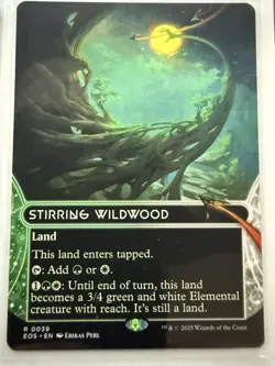 Stirring Wildwood 0039 (Borderless) R MTG Edge of Eternities Regular - Image 1