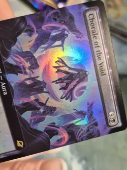R 0331 Chorale of the Void FOIL EXTENDED ART Rare Edge of Eternities MTG Card - Image 2