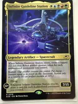 Infinite Guideline Station 0219 R MTG Edge of Eternities M/NM Regular - Image 1
