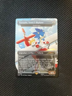 Tornado, Sonic's Biplane (Weatherlight) #2100 MtG: Secret Lair Drop (Regular) - Image 1