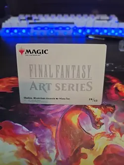 Shadow, Mysterious Assassin (Art Series) #26/53 Final Fantasy MTG Near Mint - Image 2