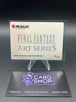 Shadow, Mysterious Assassin (Art Series) #26/53 Final Fantasy MTG Near Mint - Image 2