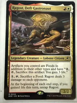 Ragost, Deft Gastronaut 0224 MTG Edge of Eternities NM Magic Regular - Image 1