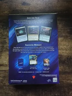 Magic The Gathering MTG Commander 2019 Faceless Menace Theme Deck Factory Sealed - Image 2