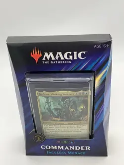 Magic the Gathering MtG Commander 2019 FACELESS MENACE Theme Deck FACTORY SEALED - Image 2