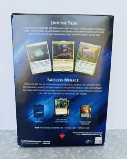 Magic the Gathering MtG Commander 2019 FACELESS MENACE Theme Deck FACTORY SEALED - Image 2
