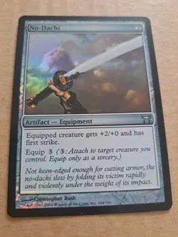 MTG - No-Dachi - Foil - Champions of Kamigawa - 264 - Image 1